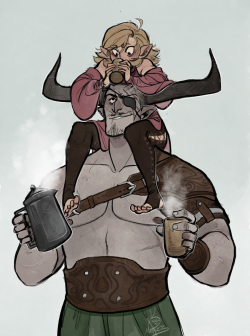 the-orator:Ur all troopers for putting up with my Envy Demon shenanigans, so have something legit cute Plus, I’ll never be over the fact that Qunari have hot cocoa 