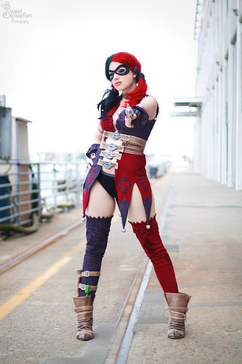 jointhecosplaynation:  Destiny Nickelson - Harley Quinn feat. @r2des2 #Injustice