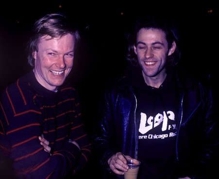 boomtown-rats: Bob Geldof and Simon Crowe, 1980
