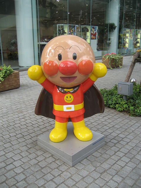 IMG_8629 on Flickr. Anpanman at the Bandai Headquarters Building, Tokyo Japan