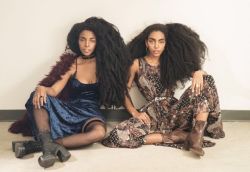 naturalhairqueens:  Twin sisters. ALL their