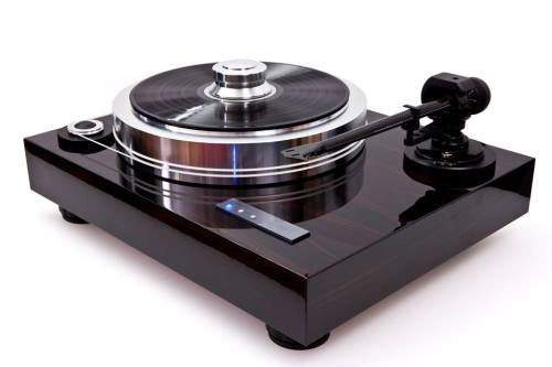 vinylkillsmp3:   EAT Forte S turntable in Makassar wood.https://www.facebook.com/olivier83120