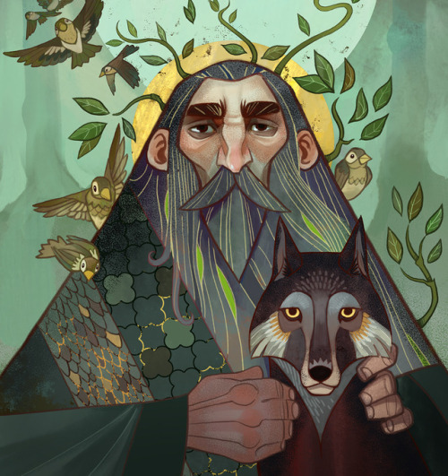 nthornborrow: This is the cover illustration for “Stories of the Saints”, a book I&rsquo