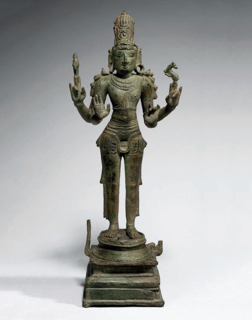 Shiva as Chandrashekhara, Chola bronze from Tamil Nadu