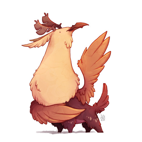 The @Sketch_Dailies prompt for today was ‘Griffin’! I couldn’t pass up this one, s