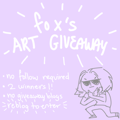 foxboros: hey guys!!! i’m finally doing a giveaway after all these years, mainly because i am 