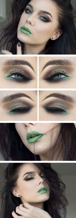 The color of the day is GREEN!!!I don’t mind a woman who spends extra time looking her best for me. 