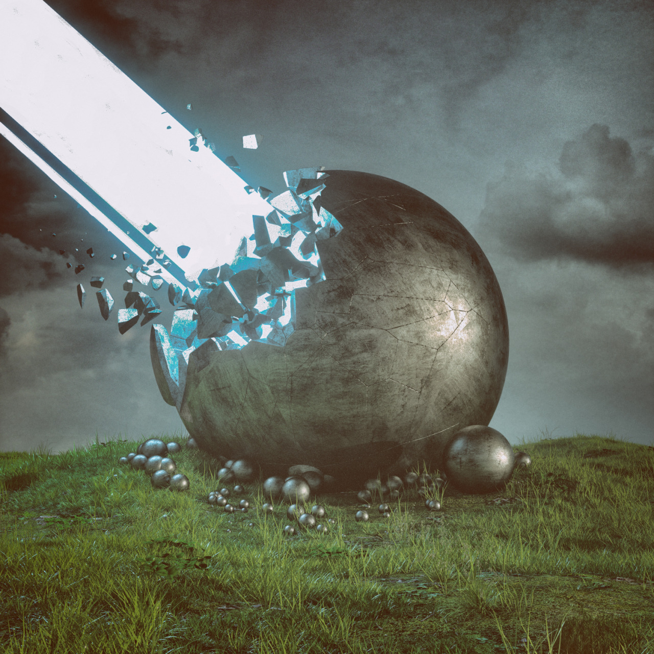 beeple:    CRO-MAGNUM  