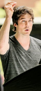  Ian Somerhalder filming “The Climate Reality Project”        