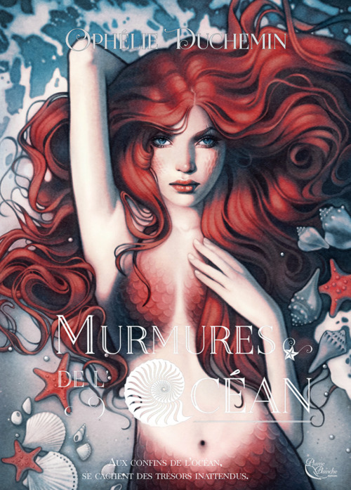 The latest cover reveal of  Éditions Plume Blanche’s novel Murmures de l'Océan w