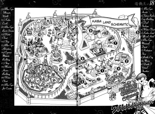 nonstopdoodle:  zelka94:  sourceTakahashi included the plan for Kaibaland in the 18th volume of the Bunkobans. There are…A LOT of Blue-eyes. And I mean A LOT. Suddenly this post makes waaay too much sense.I don’t know where to begin. From the huge