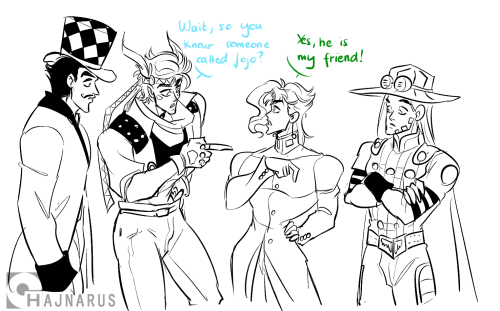 Do You Remember When Kak Called Jotaro Jojo? ;v; Also, Its Kinda Nice To Know That Kaks Called Zeppeli