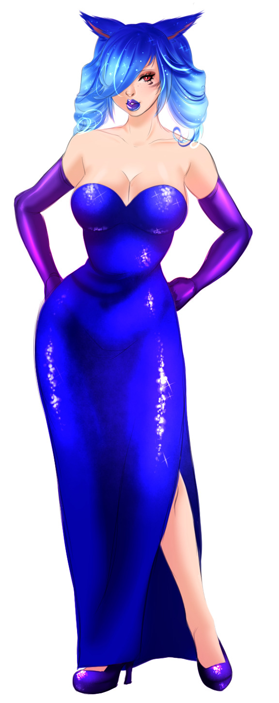 I got a jessica rabbit themed commission this weekend on stream, can I please just