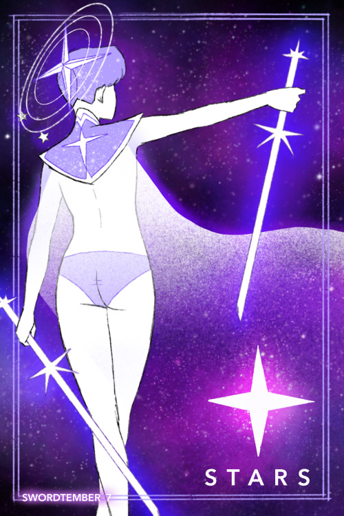 Another day another ah its 10pm. Better than 2AM. Swordtember Day 7: Stars