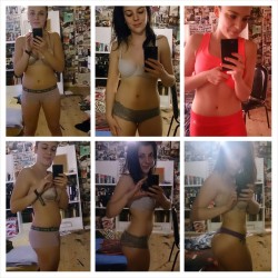 princess-vs-goddess:  My progress :)  I want more abs. “Coming soon…”  Soo preety
