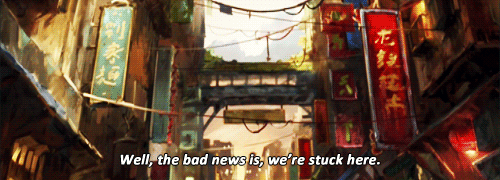 ouiladybug:  I really felt like this was right out of an anime movie. Animation is