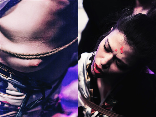 misungui:  Performance Kinbaku Misungui & PhilipAnn  Credit Photo : Plume E. Heters