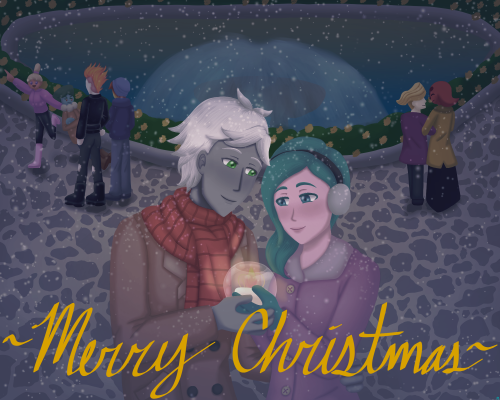 Merry Christmas everyone! XD Also, I know this is extremely dorky and sappy. I’m sorry. Hope e