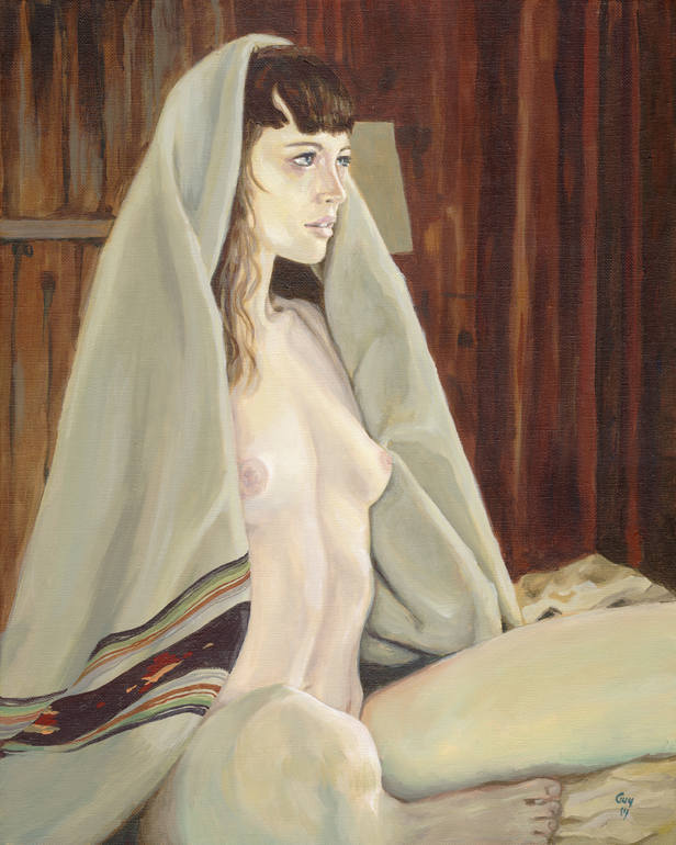 artbeautypaintings:  Pale shelter - Guy Gondron 
