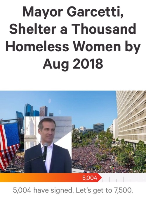 SIGN PETITION HERE: http://bit.ly/2E8igQt Mayor Eric Garcetti, on January 20th, you gave a great spe