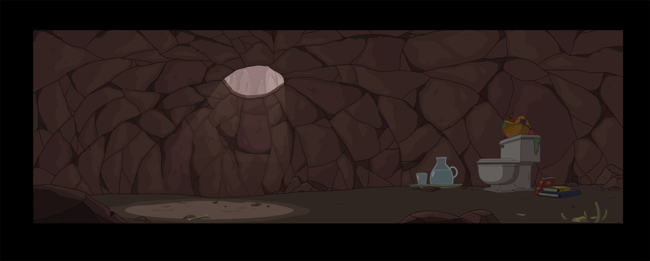 selected backgrounds from  The Pit art director - Nick Jennings BG designers - Santino