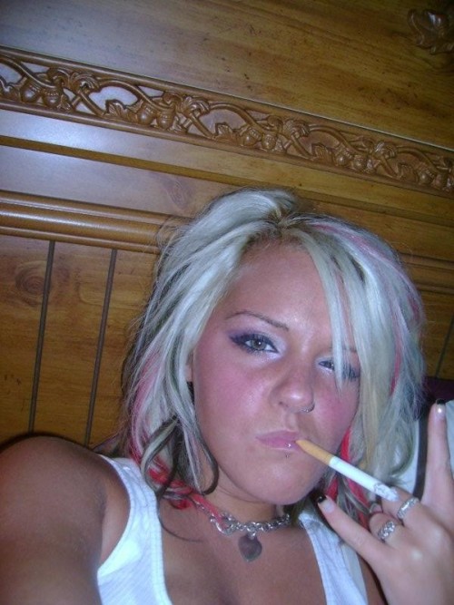 smoking chav