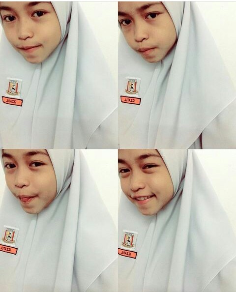 Nama Nur Farisha umur 15 tahun dia nih kwan sosial jew first jumpa nmpak jew biasa bila time rajin j