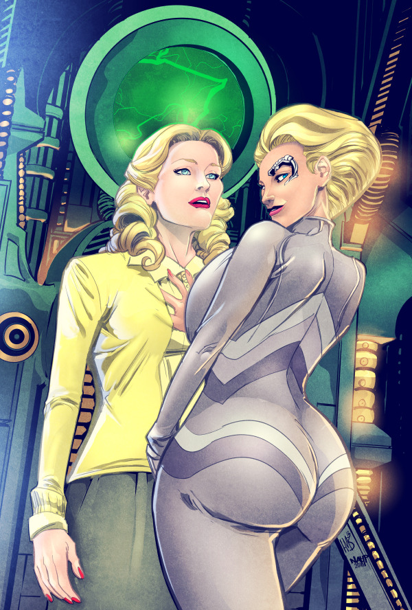 hmb-art:  Colors by @nahp75. Cover for Con`Fused #7 Coming soon from mindcontrolcomics.com