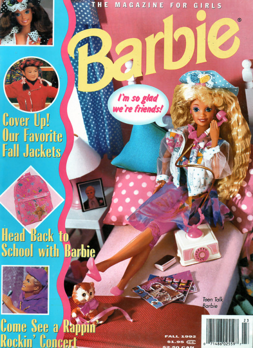 honeybeeshepherd: Various Barbie: The Magazine for Girls covers, 1986-1993 (x)