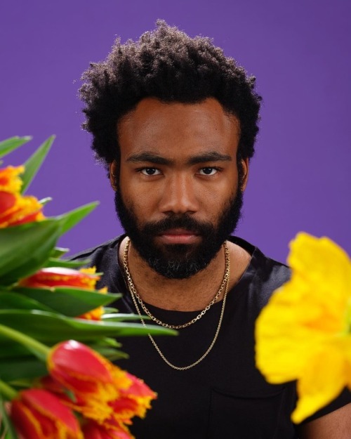 thepowerofblackwomen: Donald Glover photographed by Awol Erizku