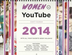 weholytrinititties:  The Holy Trinity with their months in the 2014 &lsquo;Women of YouTube Charity Calendar&rsquo;  So, why wasn&rsquo;t I informed about this earlier?