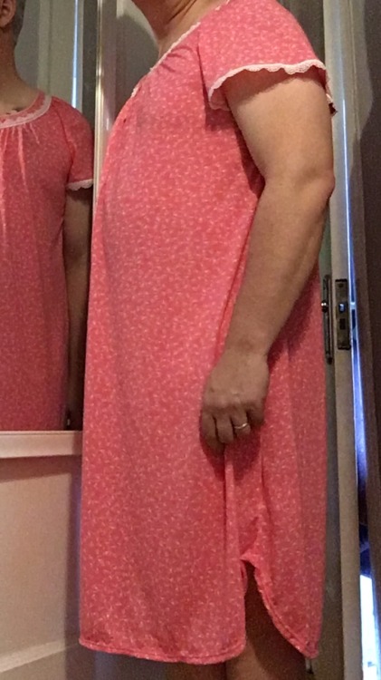 magellandowntheblock: Dressed to do my housework and I’m soaking my panties.