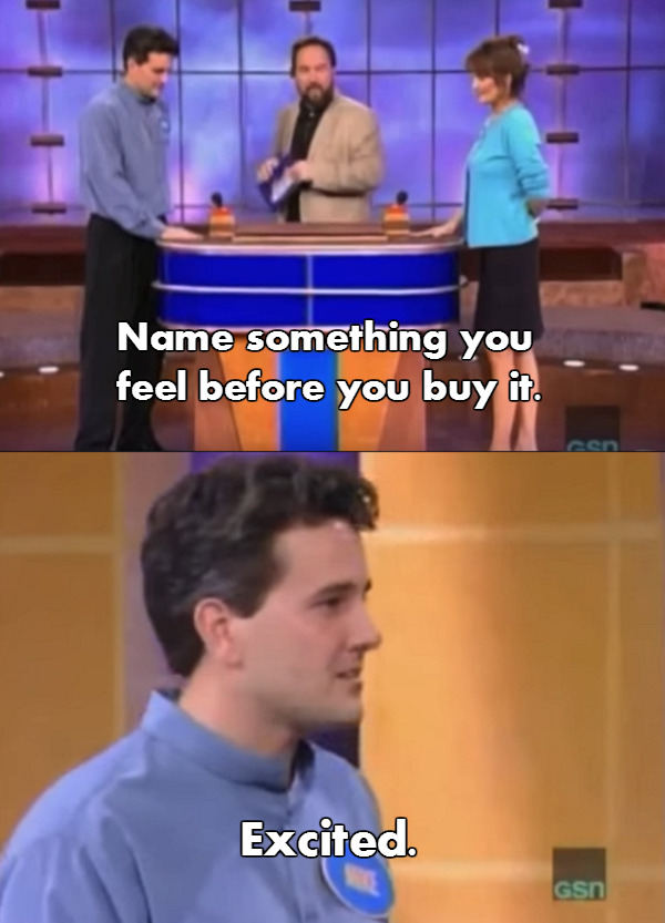 bearer-of-bad-decisions: family feud is a national treasure  yellow orange had my