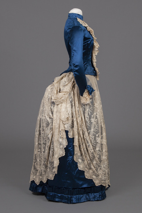 ladylabsinthe: Dress 1883-1889 Goldstein Museum of Design