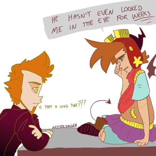 real-faker:  artisticdagger:    Okay I’m way behind on reblogging things to W2H blog but this one’s goin’ here too ‘cause it’s too cute.  I almost… put an accidental dad scene in the film too, haha.  But it was too much, too soon.  Anyway
