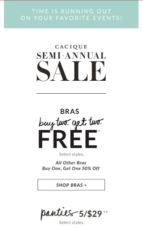 Lane Bryant/Cacique is having their semi annual buy 2 get 2 free sale!!! Anyone picking anything up?
