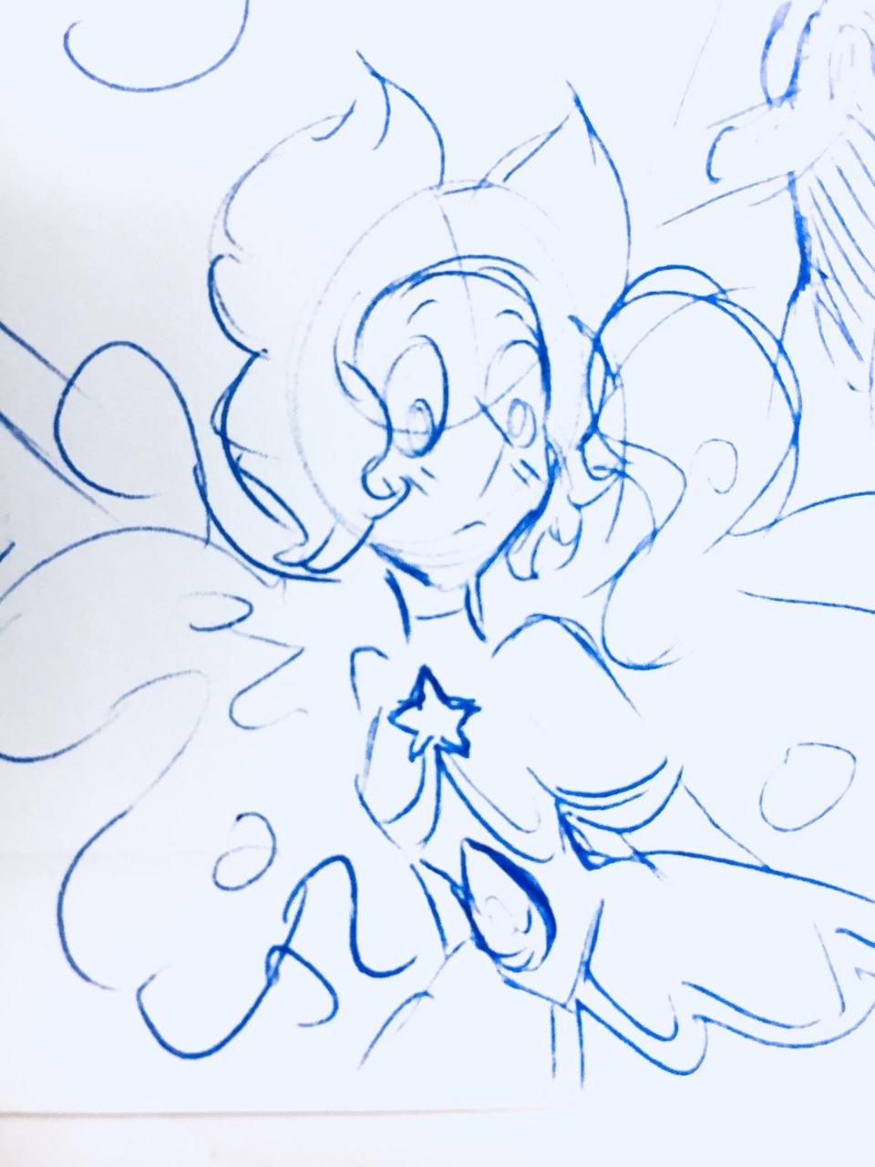 izzzybel:  more doodles from my twitter of my Lapis I adopted a while ago : O !!!