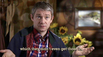 breathingsboring:  Martin Freeman once again talking about how terrible it was to work on The Hobbit. 