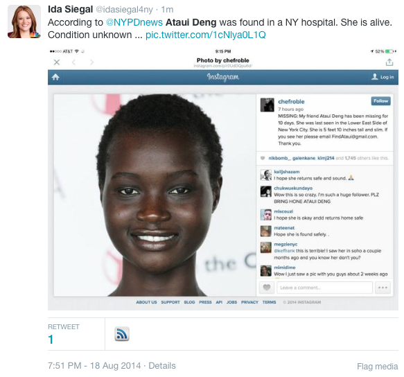 nuttyproff:  hypersexualsportswear:  Please let this be true! I hope she’s okay!!