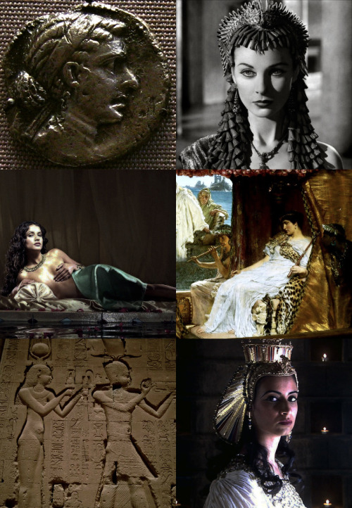 ancient-egypts-secrets: Cleopatra VII of Egypt  Fictional Portrayals vs Historical Images