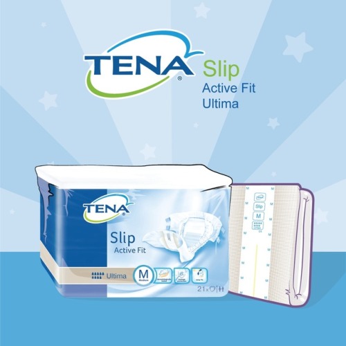 A Favorite UK DiaperOne of Europe&rsquo;s most popular plastic backed briefs, the TENA Slip Acti