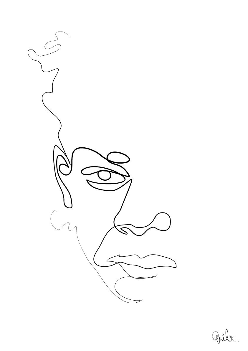 mini-q:  Half-a-Basquiat: oneline 