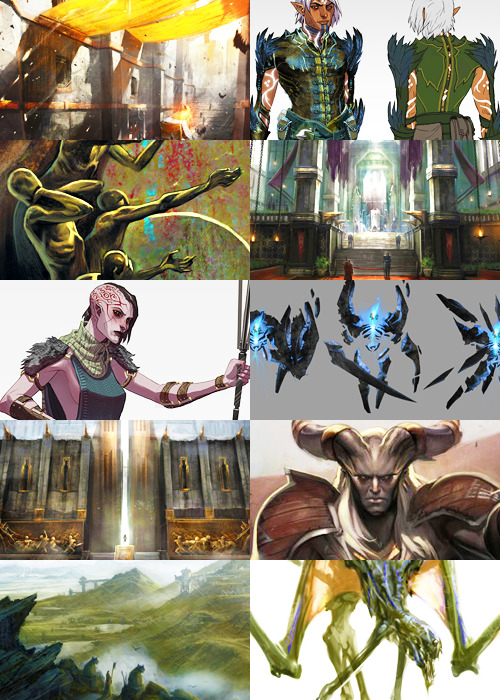 jediiexile:dragon age 2 - concept art