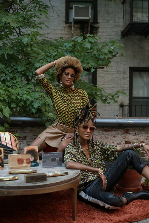 Coco and Breezy photographed by Dee Williams NYFW Transition Lens Signature GEN 8 launch 