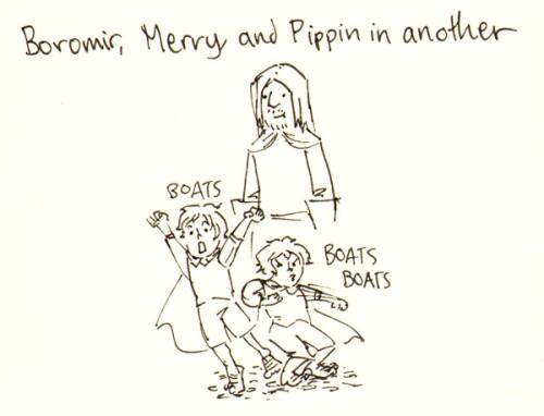 lauren-draws-things: “and in the third were Legolas and Gimli, who had now become fast friends