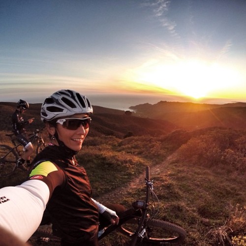 castellicycling: Don’t you wish you could start your day like this with @lauraomeara