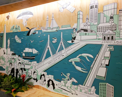 Google MuralCambridge, MassachusettsI spent a large part of this summer creating these 300 square-fo