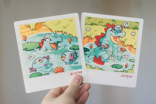 retrogamingblog2: Pokemon Snap Polaroid Prints made by Teletelo 