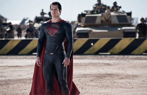 Man of Steel, 2013Costume design: Michael Wilkinson & James Acheson navy blue skin suit with hig