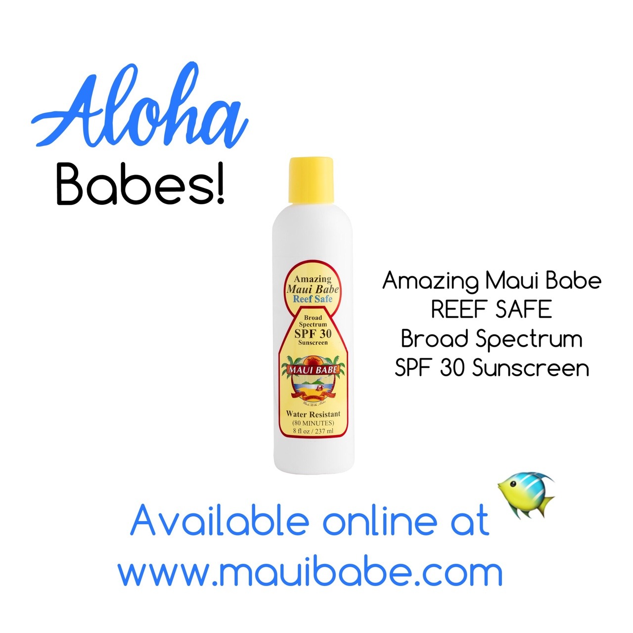 Maui Babe® Official — AVAILABLE ON OUR ONLINE STORE. 🐠 Join us in taking...